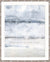 Designer Boys Art - After the Rain II Abstract Wall Art Print in silver bamboo frame  by Kerri Shipp