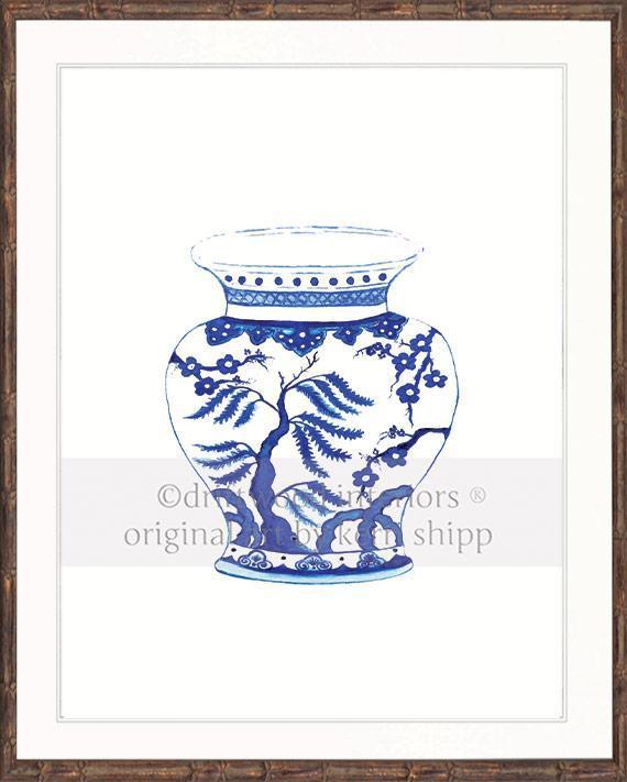 Blue Willow in Ming - Driftwood Interiors