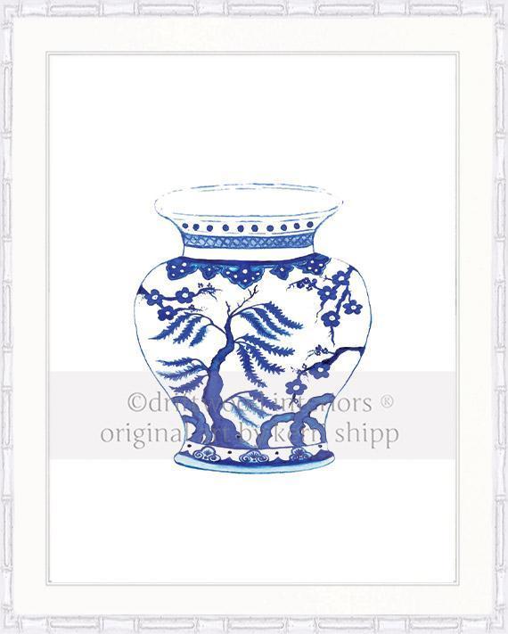 Blue Willow in Ming - Driftwood Interiors