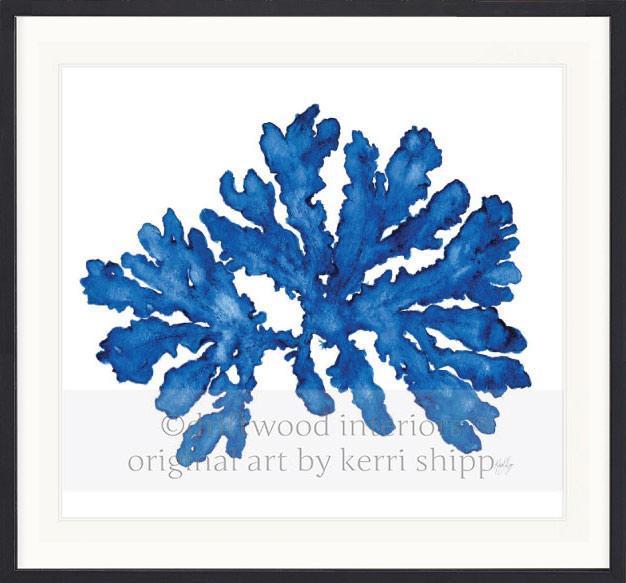 Indigo Coral I - Driftwood Interiors