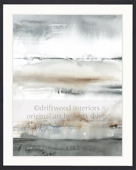 Abstract Art Print - &#39;Earthly Delight I&#39; - Driftwood Interiors