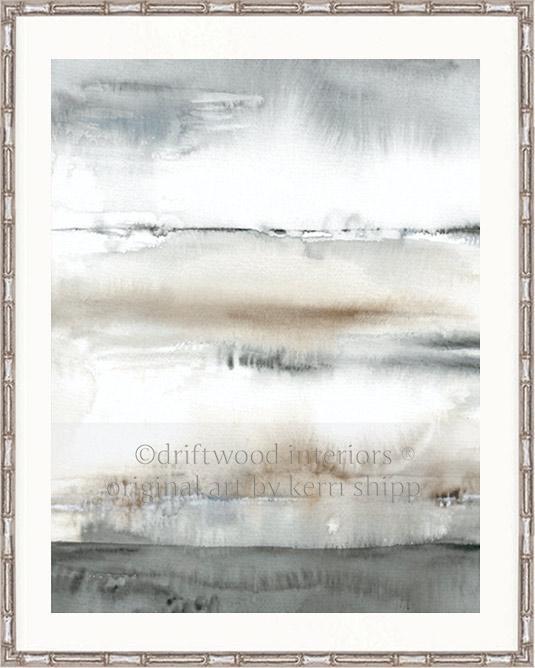 Abstract Art Print - &#39;Earthly Delight I&#39; - Driftwood Interiors
