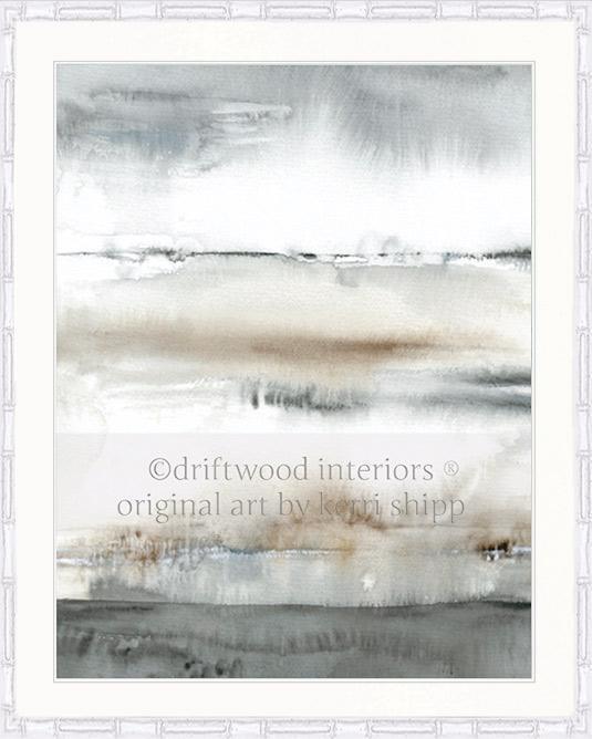 Abstract Art Print - &#39;Earthly Delight I&#39; - Driftwood Interiors