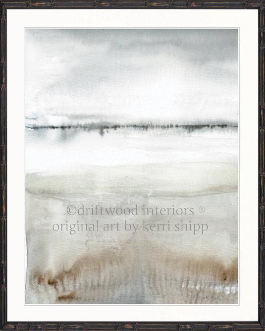 Abstract Art Print - &#39;Earthly Delight II&#39; - Driftwood Interiors