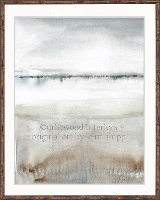 Abstract Art Print - &#39;Earthly Delight II&#39; - Driftwood Interiors