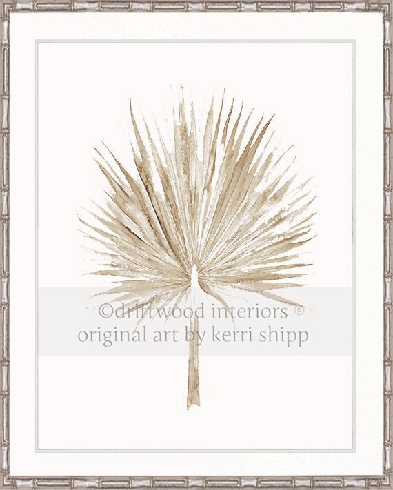 Fan Palm in Natural - Driftwood Interiors