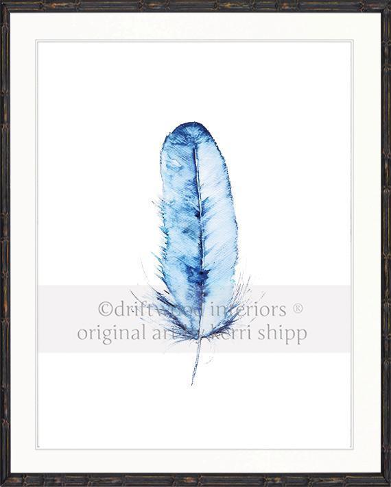 Kingfisher Mirror Image - Driftwood Interiors