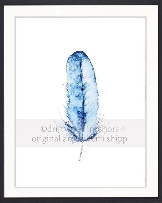 Kingfisher Mirror Image - Driftwood Interiors