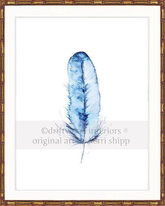 Kingfisher Mirror Image - Driftwood Interiors