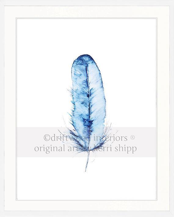 Kingfisher Mirror Image - Driftwood Interiors