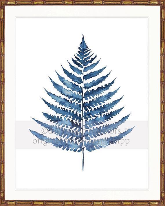 Fern I in Denim Blue - Driftwood Interiors