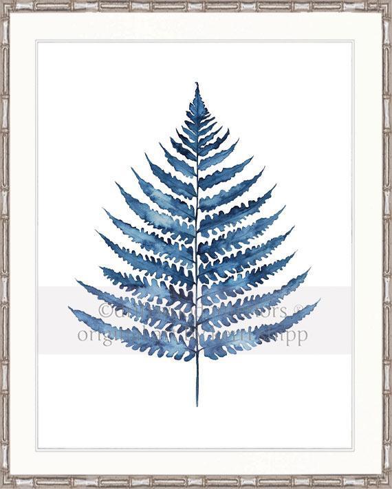 Fern I in Denim Blue - Driftwood Interiors