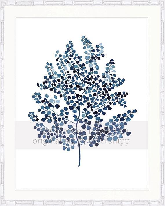 Fern II in Denim Blue - Driftwood Interiors