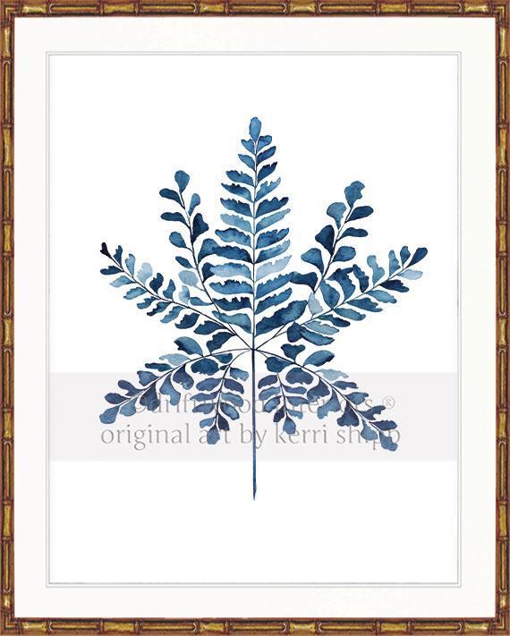 Fern III in Denim Blue - Driftwood Interiors