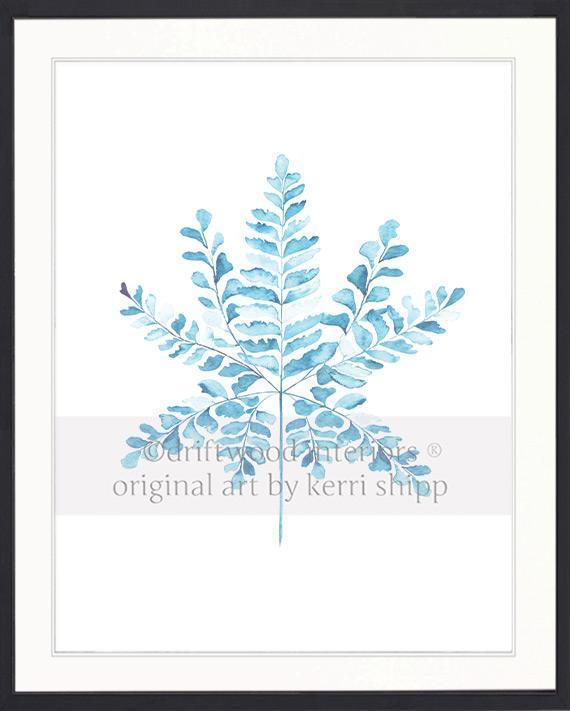 Fern III in Pale Blue - Driftwood Interiors