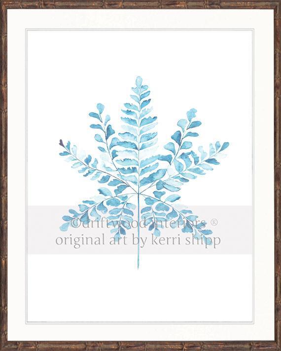 Fern III in Pale Blue - Driftwood Interiors