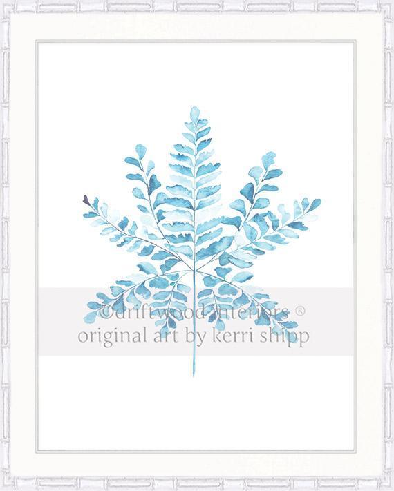 Fern III in Pale Blue - Driftwood Interiors