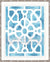 Parterre Garden Geometric Prints - Versailles in Pale Blue - Driftwood Interiors