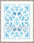Parterre Garden Geometric Prints - Jardin in Pale Blue - Driftwood Interiors