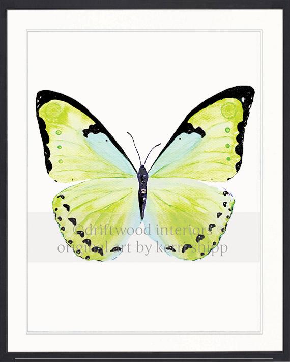 Butterfly in Green - &quot;Papillon Verte&quot;