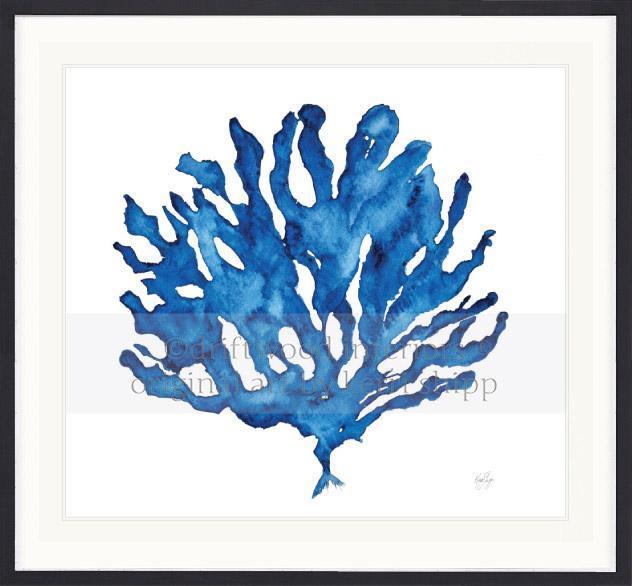 Indigo Coral III - Kerri Shipp for Designer Boys - Driftwood Interiors