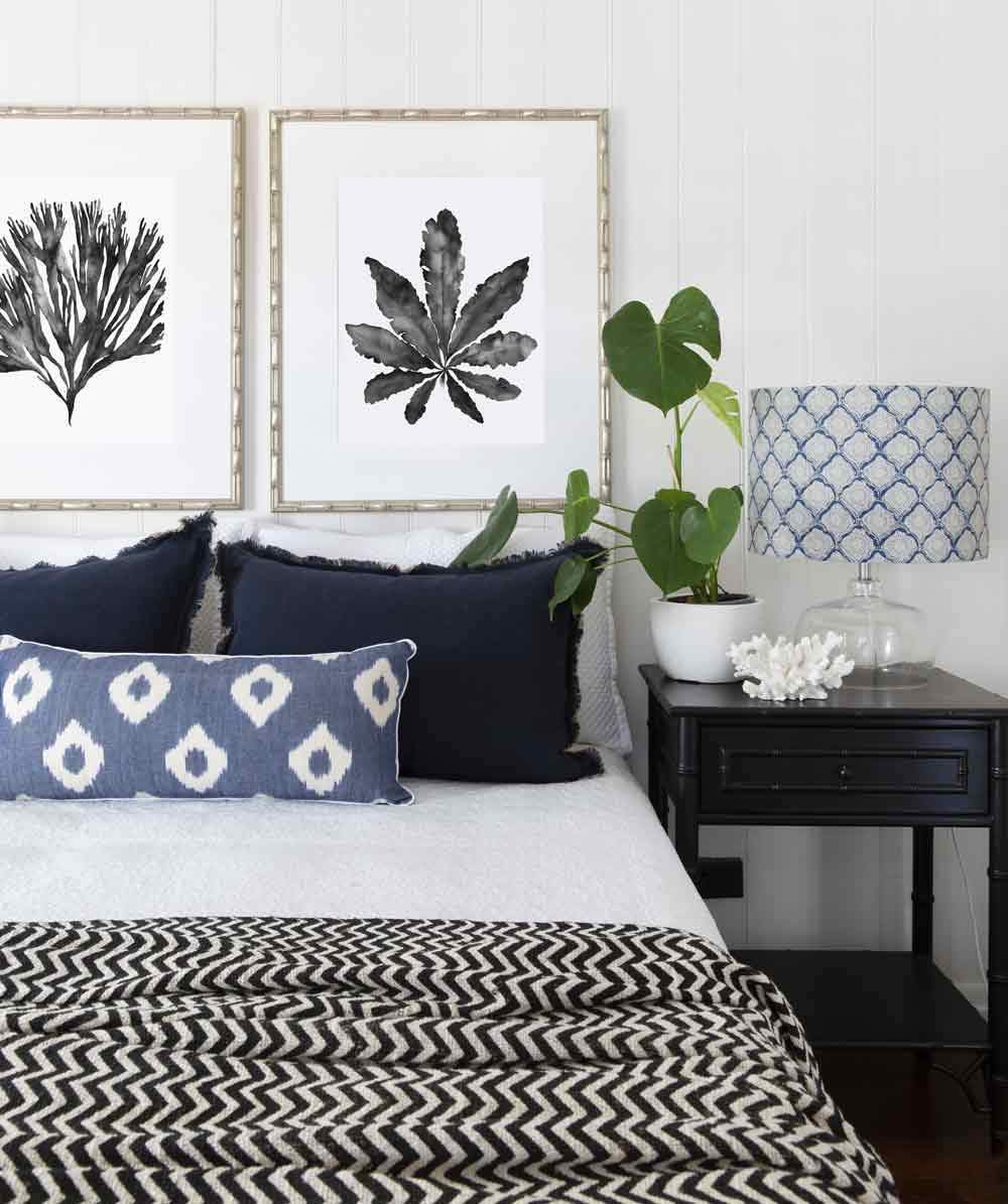 Sea Fan III in Charcoal - Driftwood Interiors