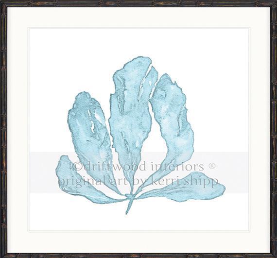 Pale Blue Coral II - Driftwood Interiors