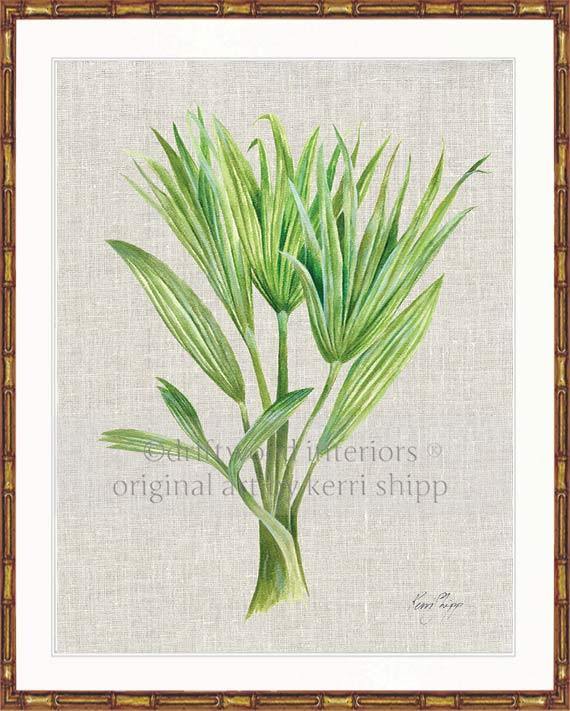 Palm Tree I - Driftwood Interiors