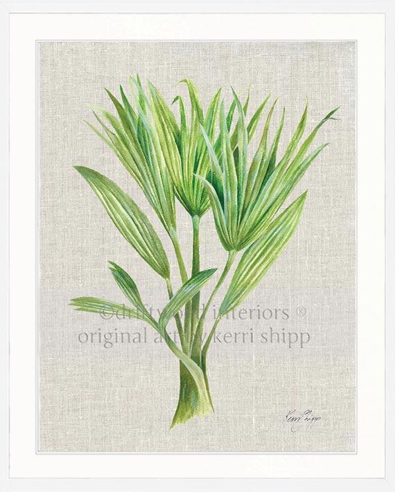 Palm Tree I - Driftwood Interiors