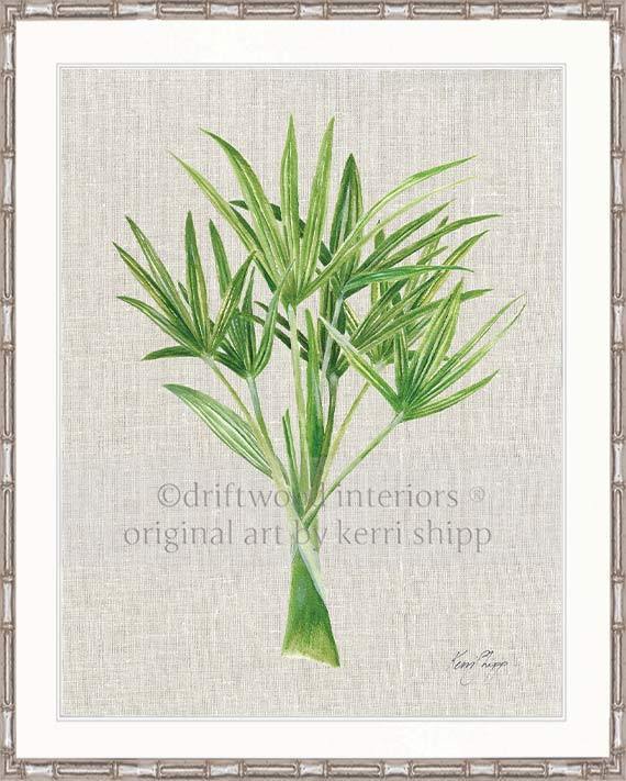 Palm Tree II - Driftwood Interiors