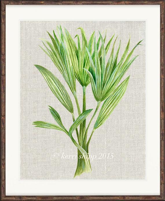 Palm Tree I - Driftwood Interiors