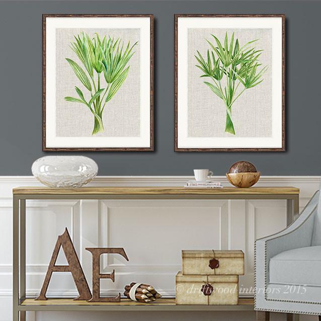 Palm Tree I - Driftwood Interiors