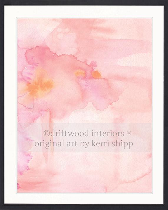 Essence I in Rose Quartz - Limited Edition Print