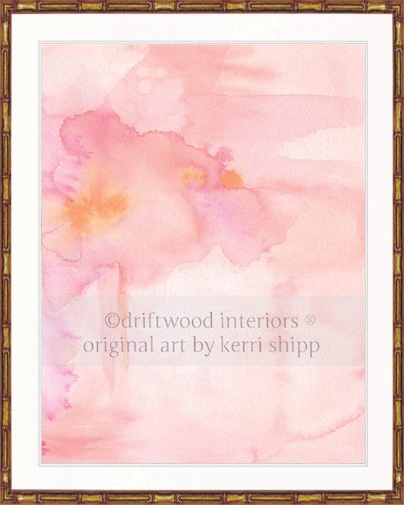 Essence I in Rose Quartz - Limited Edition Print