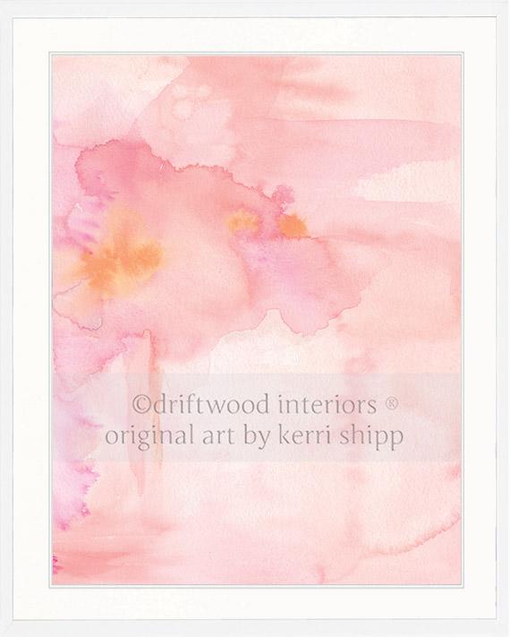 Essence I in Rose Quartz - Limited Edition Print