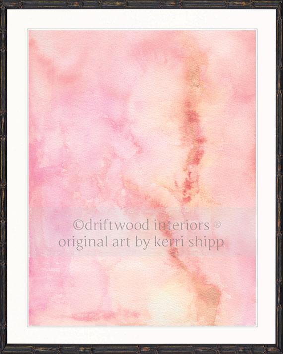 Essence II in Rose Quartz - Limited Edition Print