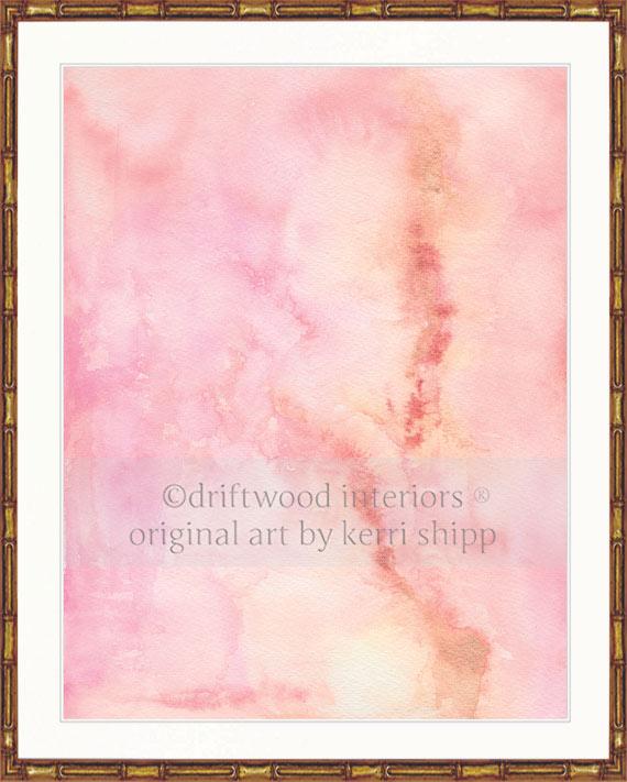 Essence II in Rose Quartz - Limited Edition Print