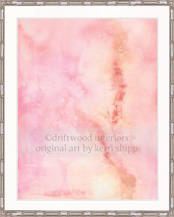 Essence II in Rose Quartz - Limited Edition Print