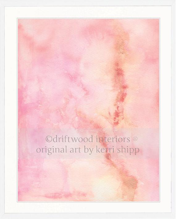 Essence II in Rose Quartz - Limited Edition Print