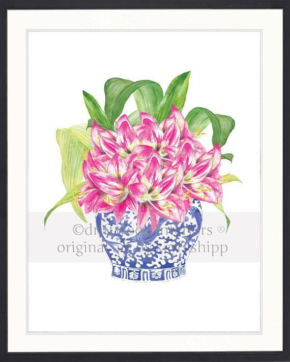 Pink Hippies in Chinois Blue - Driftwood Interiors