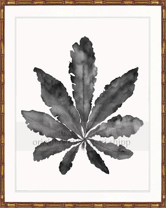 Sea Fan III in Charcoal - Driftwood Interiors