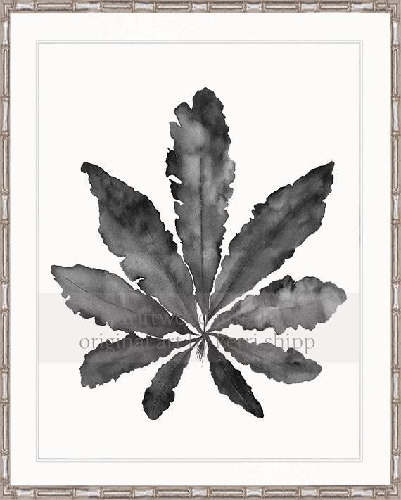 Sea Fan III in Charcoal - Driftwood Interiors