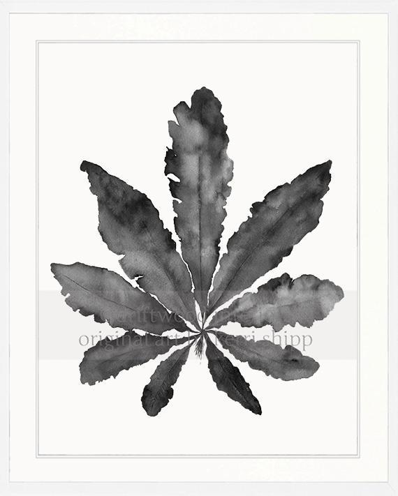 Sea Fan III in Charcoal - Driftwood Interiors