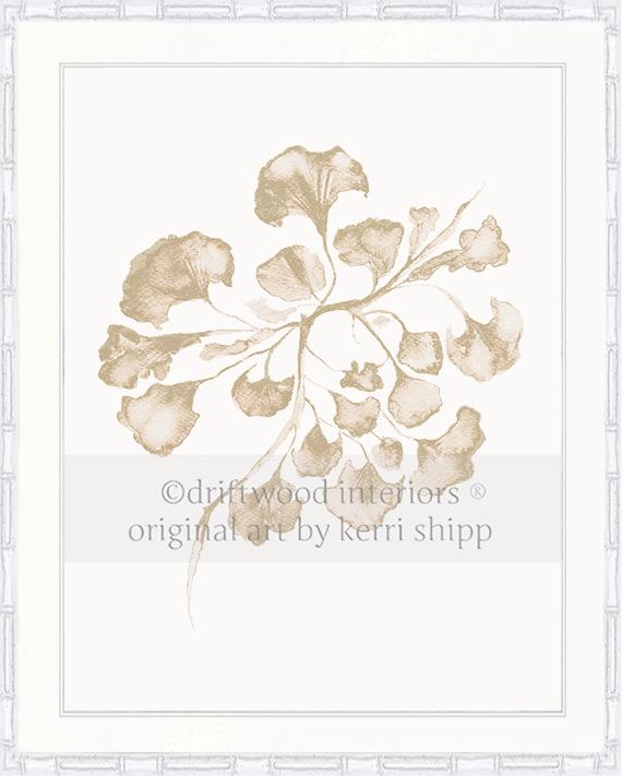 Sea Fan IV in Natural