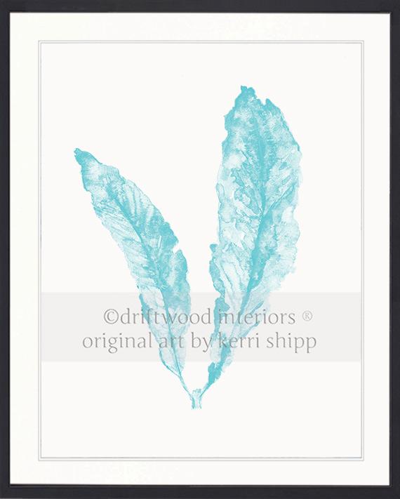 Sea Fan in Turquoise