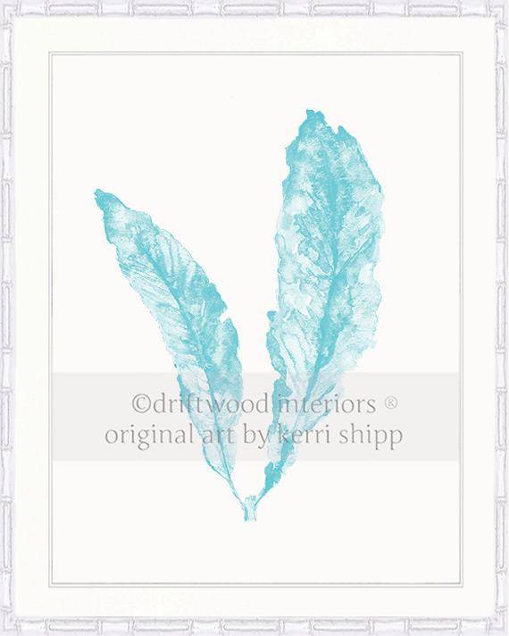 Sea Fan in Turquoise